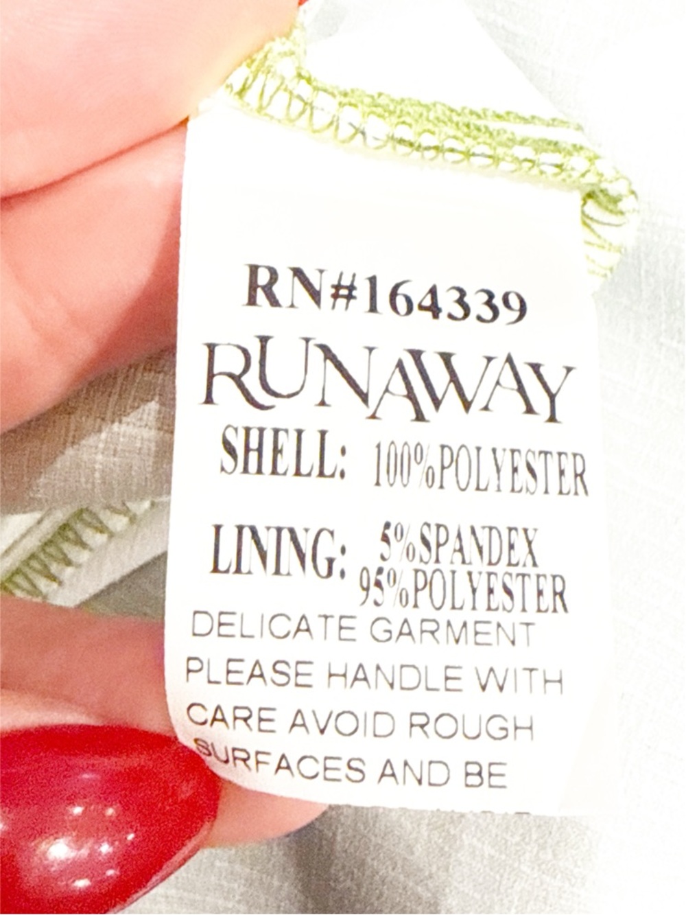 Runaway the label Payton Green Floral Dress S - Picture 14 of 14